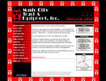 Tablet Screenshot of musiccitytruck.com